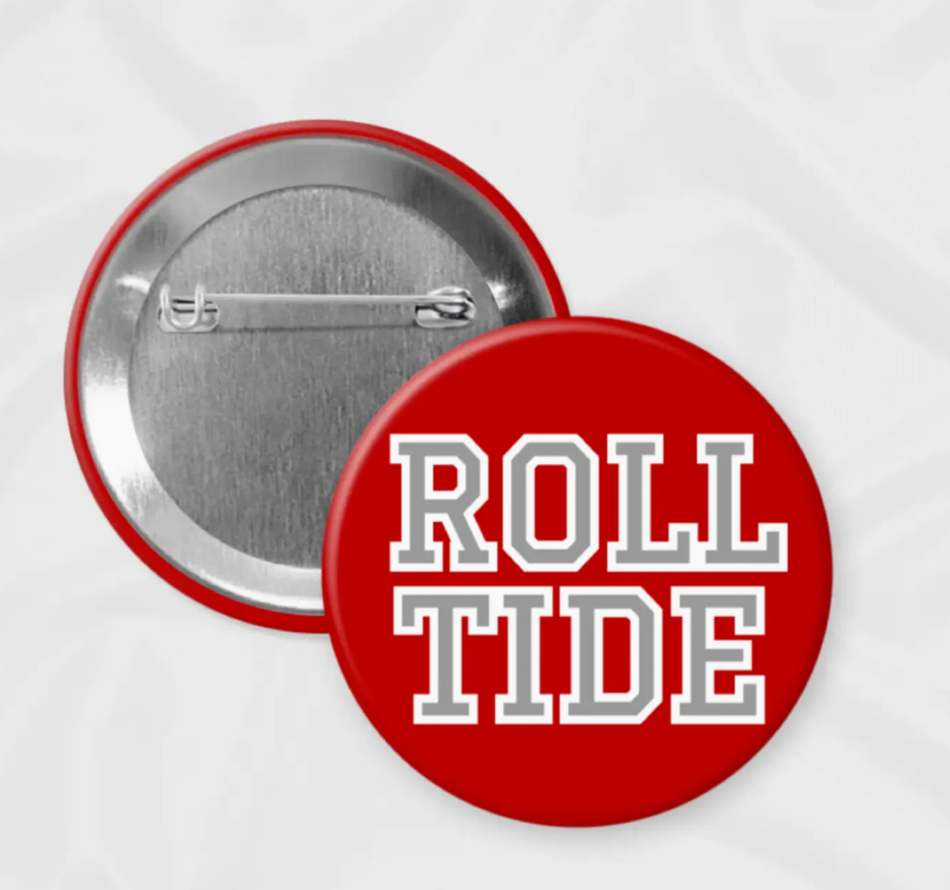 Alabama Game Day Button | Roll Tide