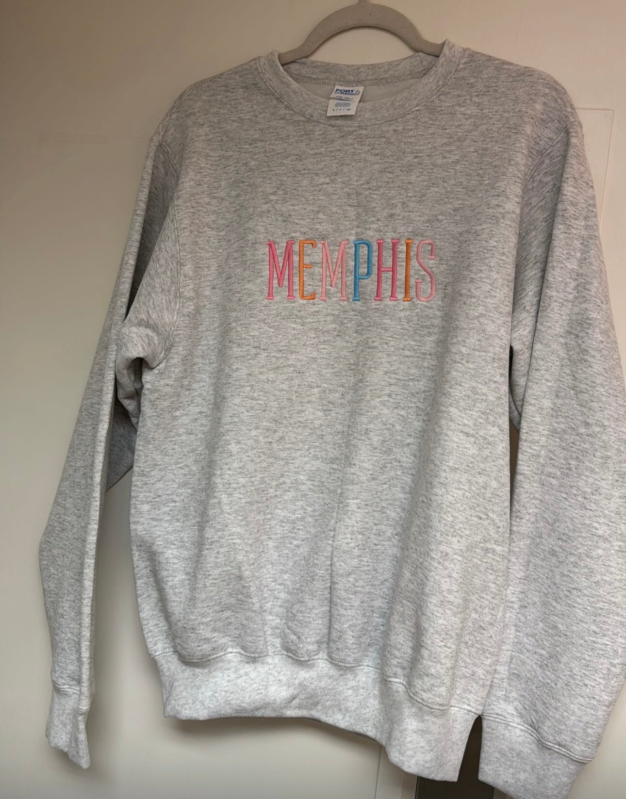 Memphis Embroidered Sweatshirt