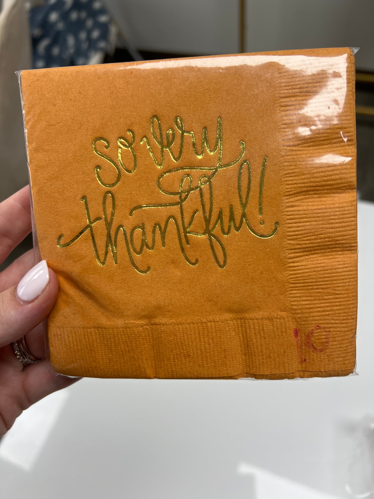 So Very Thankful Napkins