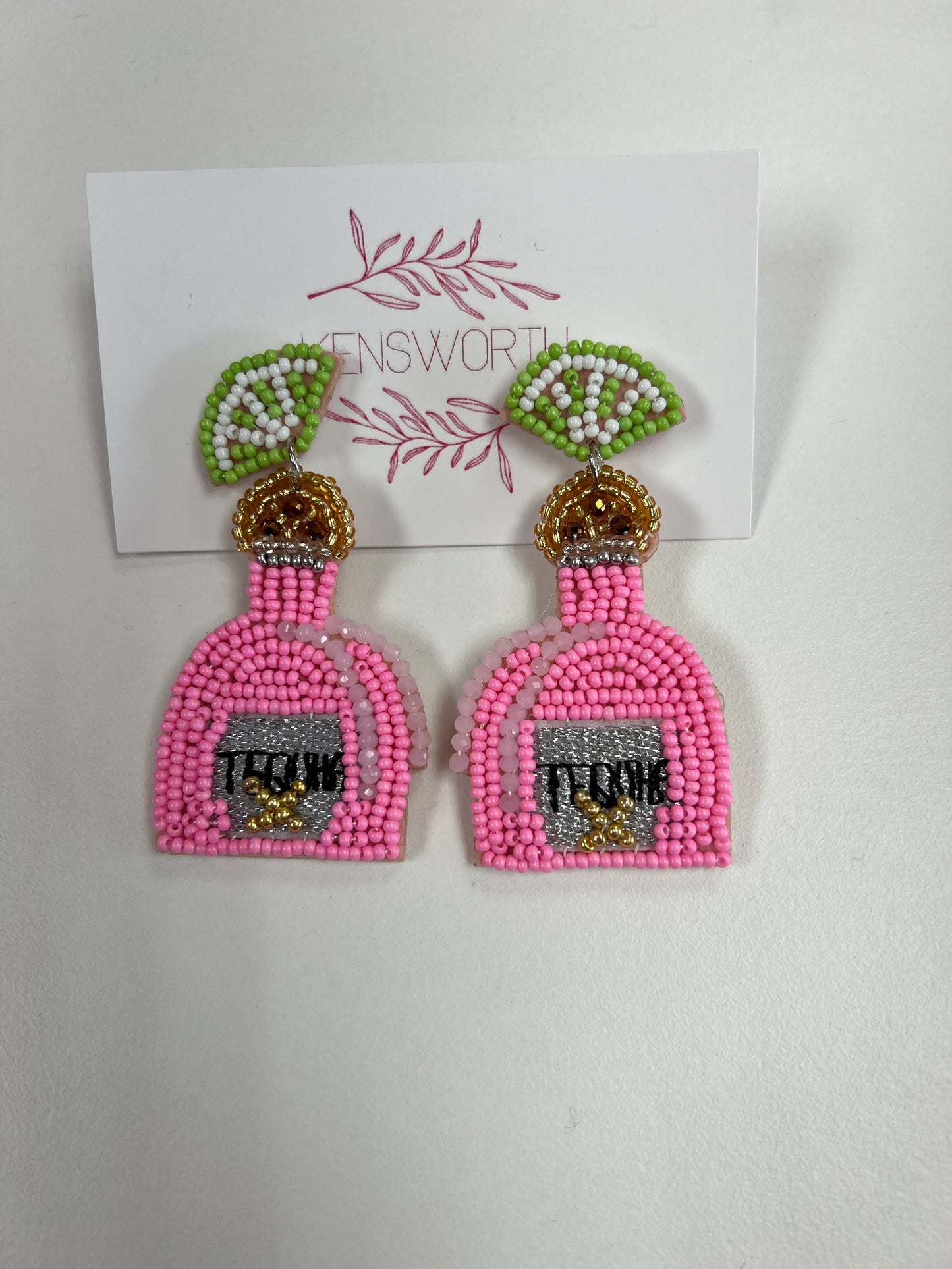 Tequila Beaded Earrings