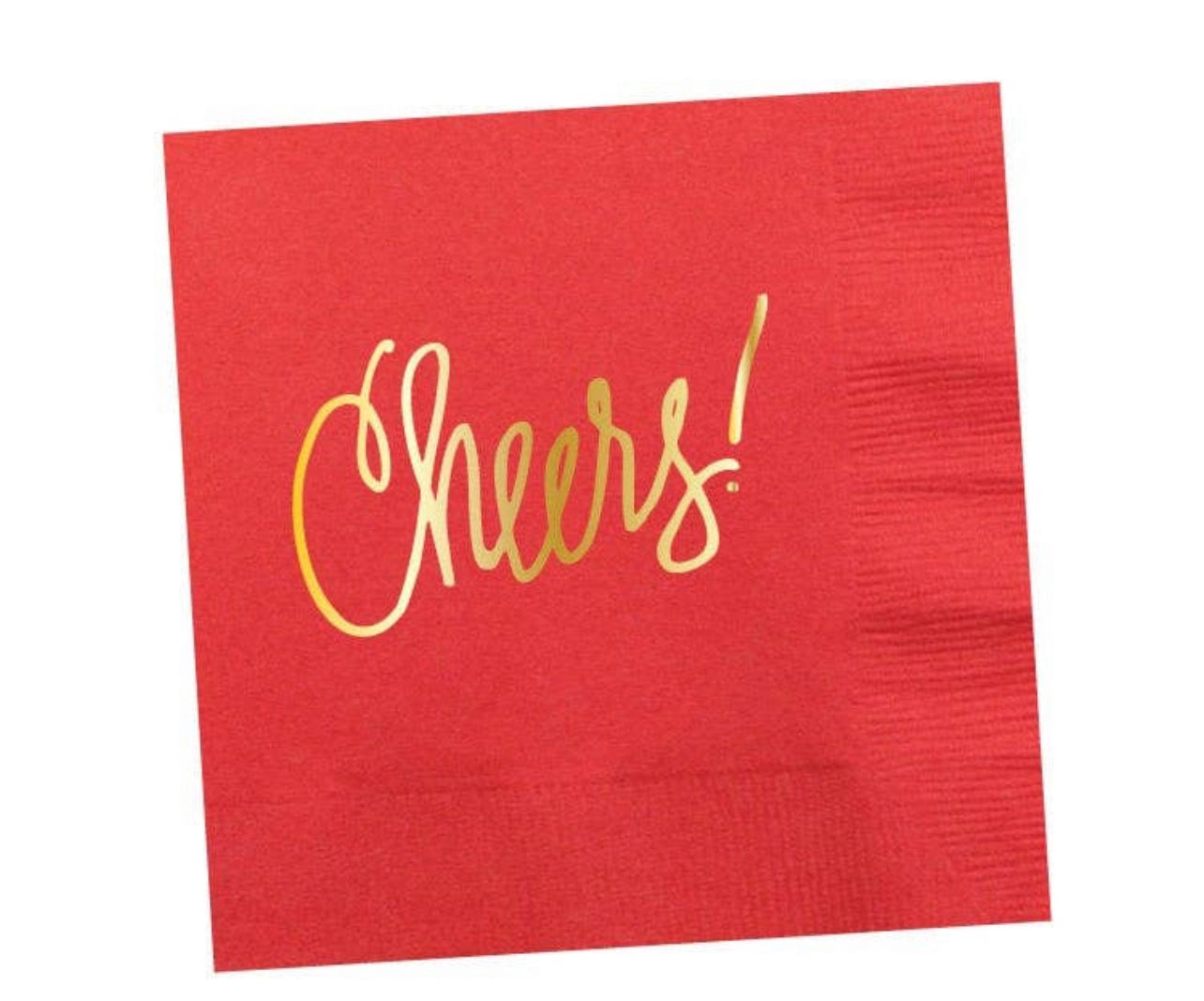 Red Cheers Napkins