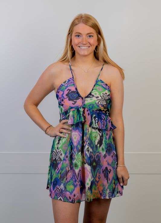 Brooke Sleeveless Mini Dress