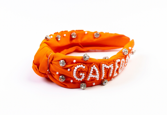 Orange Game Day Headband