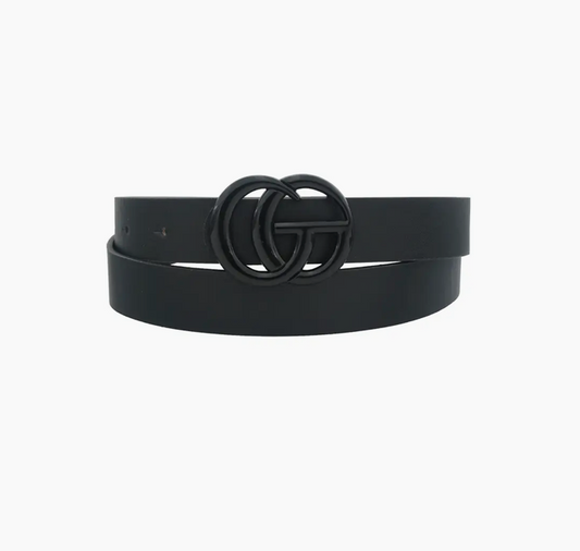 Color Coated Belt- Black