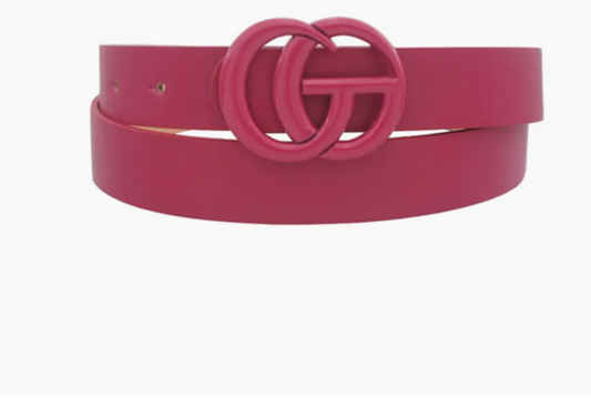 Color Coated Belt- Magenta