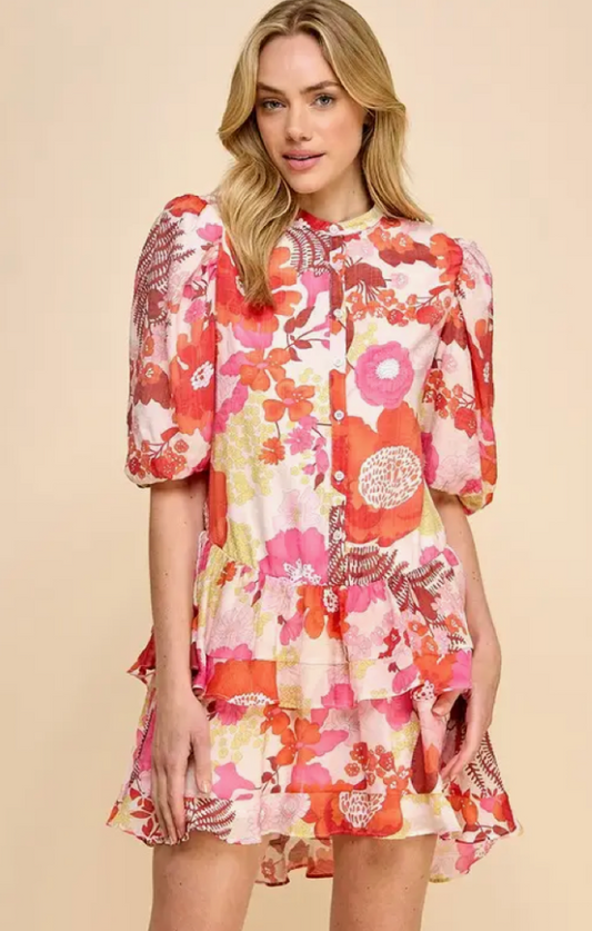 Molly Floral Print Dress