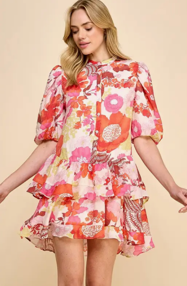 Molly Floral Print Dress