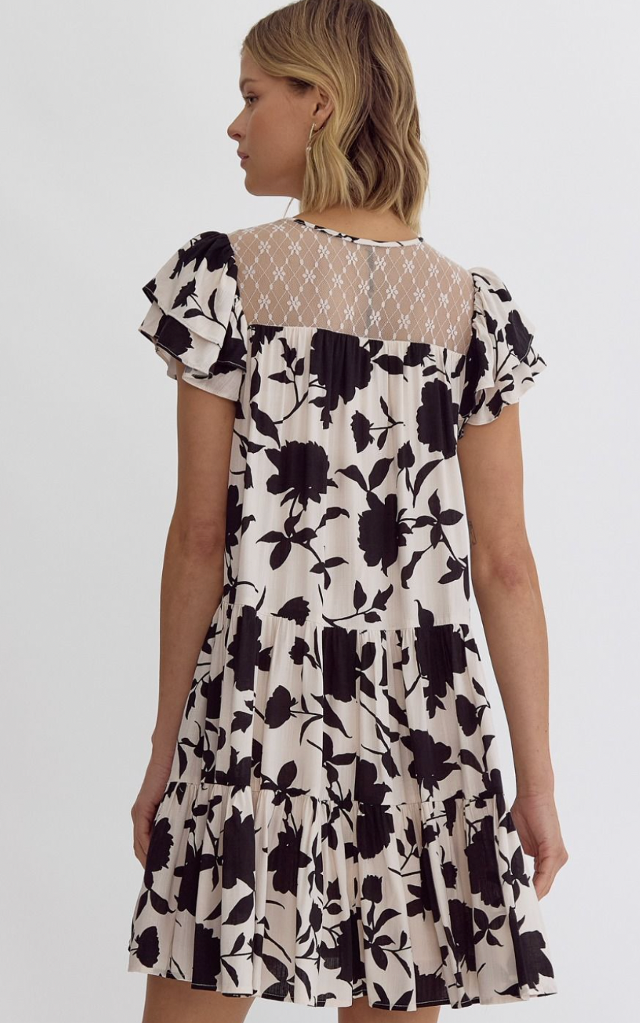 Riley Floral Lace Dress