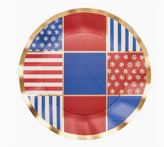 Wavy Dinner Plate Americana