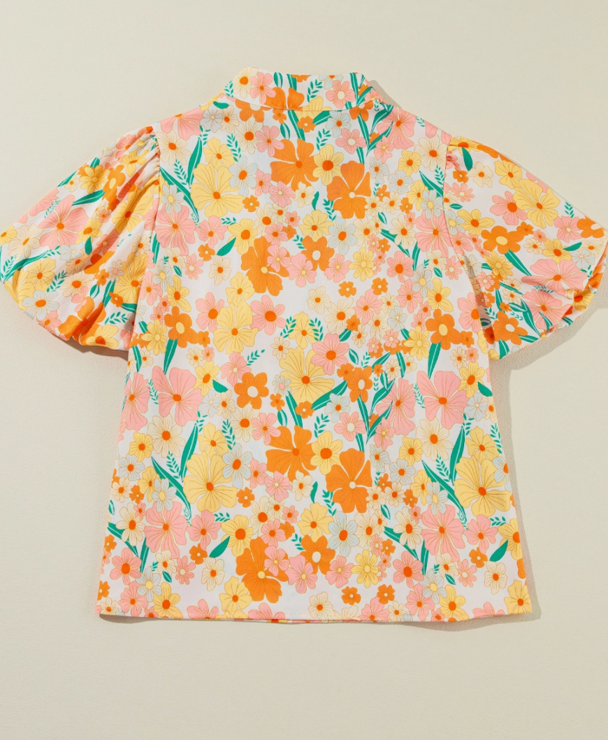 Lane Floral Print Top