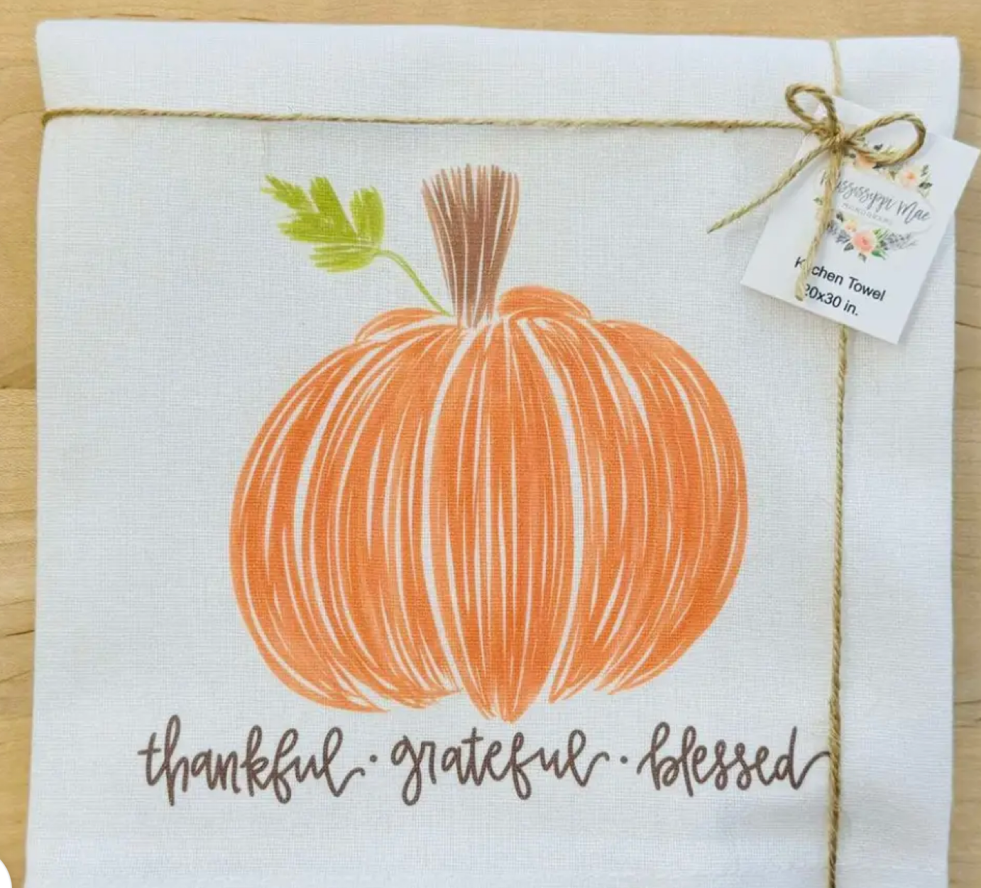 Pumpkin Kitchen Towel