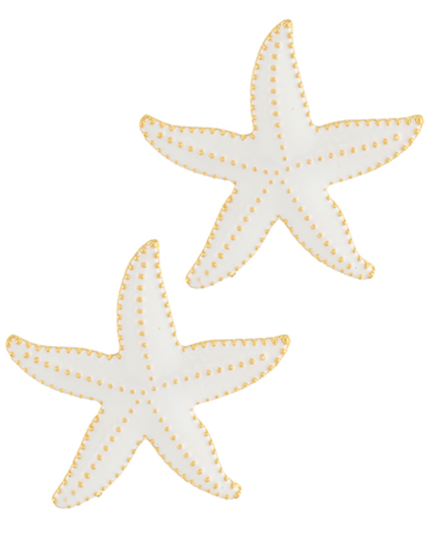 Chunky Starfish Earrings