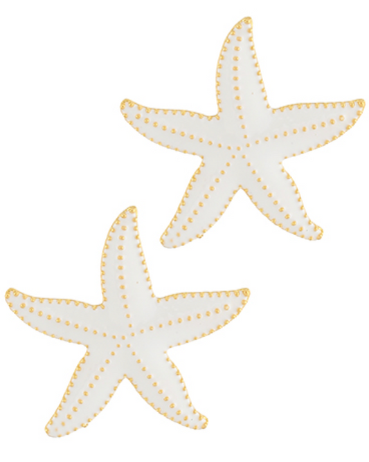 Chunky Starfish Earrings