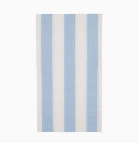 Sky Blue Cabana Stripe Guest Towels&nbsp