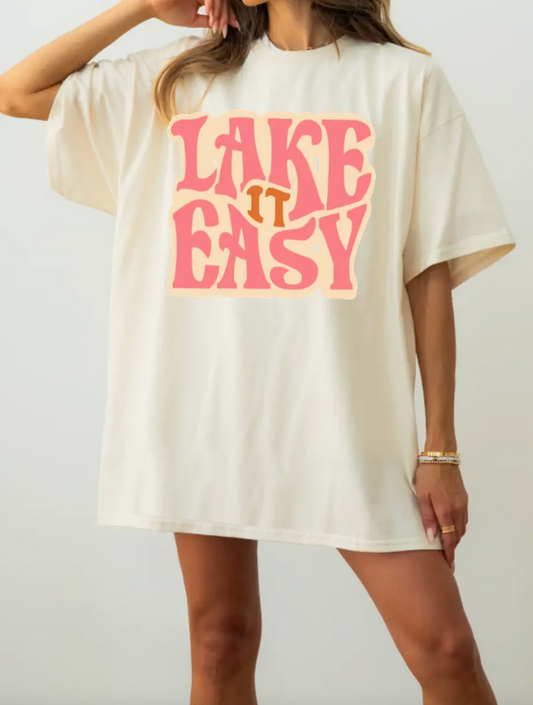 Lake It Easy Tee