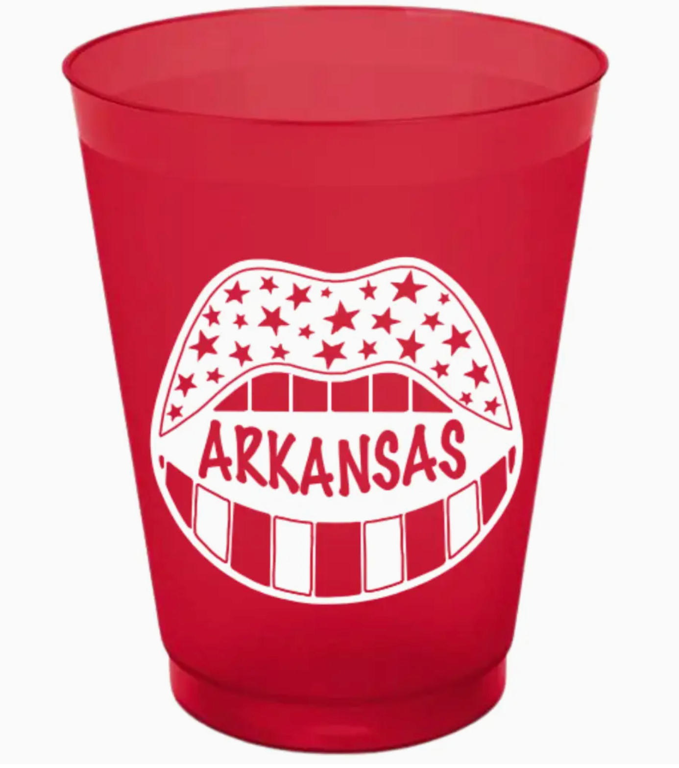 Arkansas Game Day Frost Flex Plastic Cups