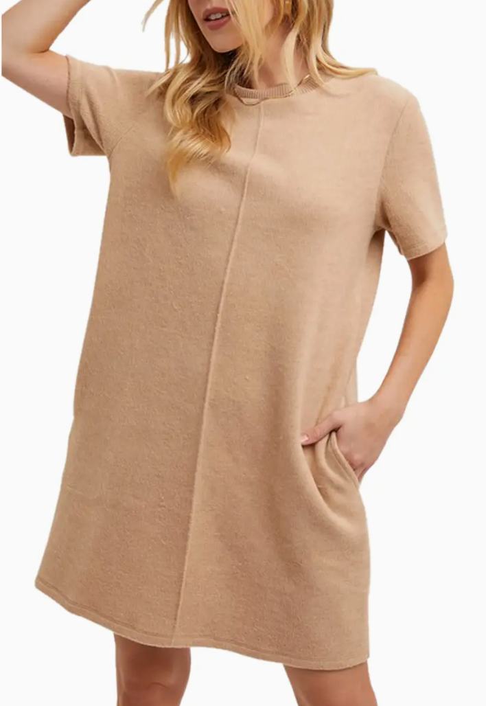 Soft Short T-Shirt Dress