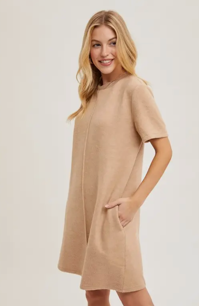 Soft Short T-Shirt Dress