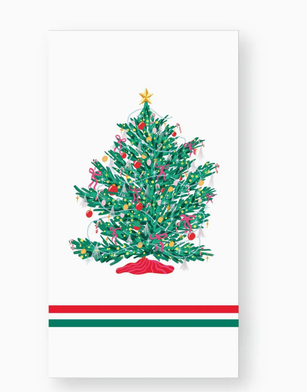 Christmas Tree Guest Towels