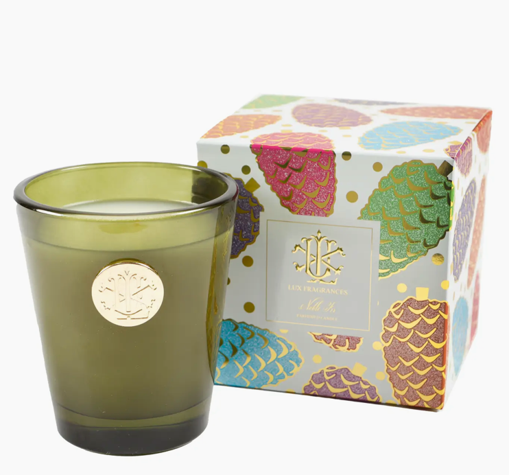 Noble Fir Fall 8 oz Designer Box Candle