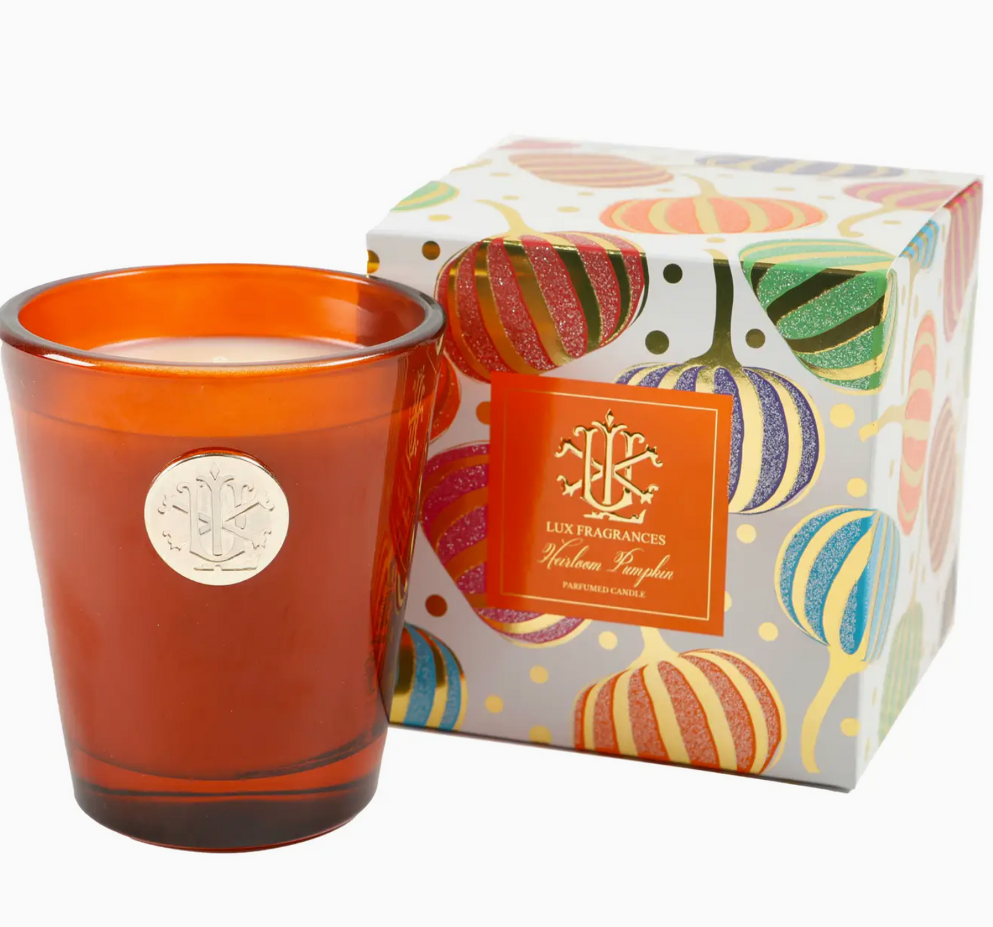 Heirloom Pumpkin 8 oz Designer Box Candle