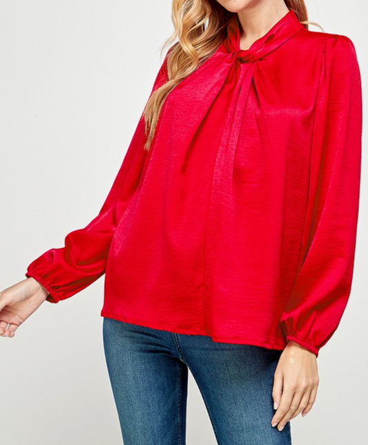 Stephanie Satin Blouse