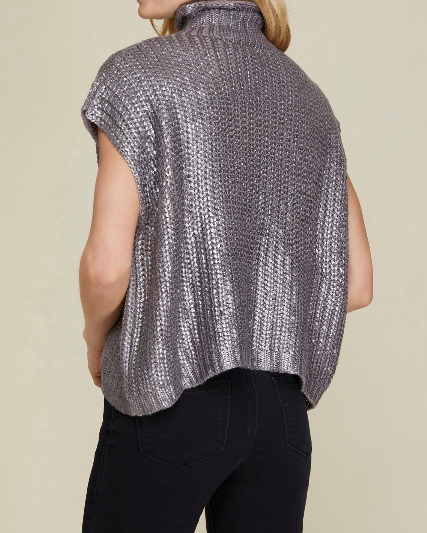 Mary Metallic Top