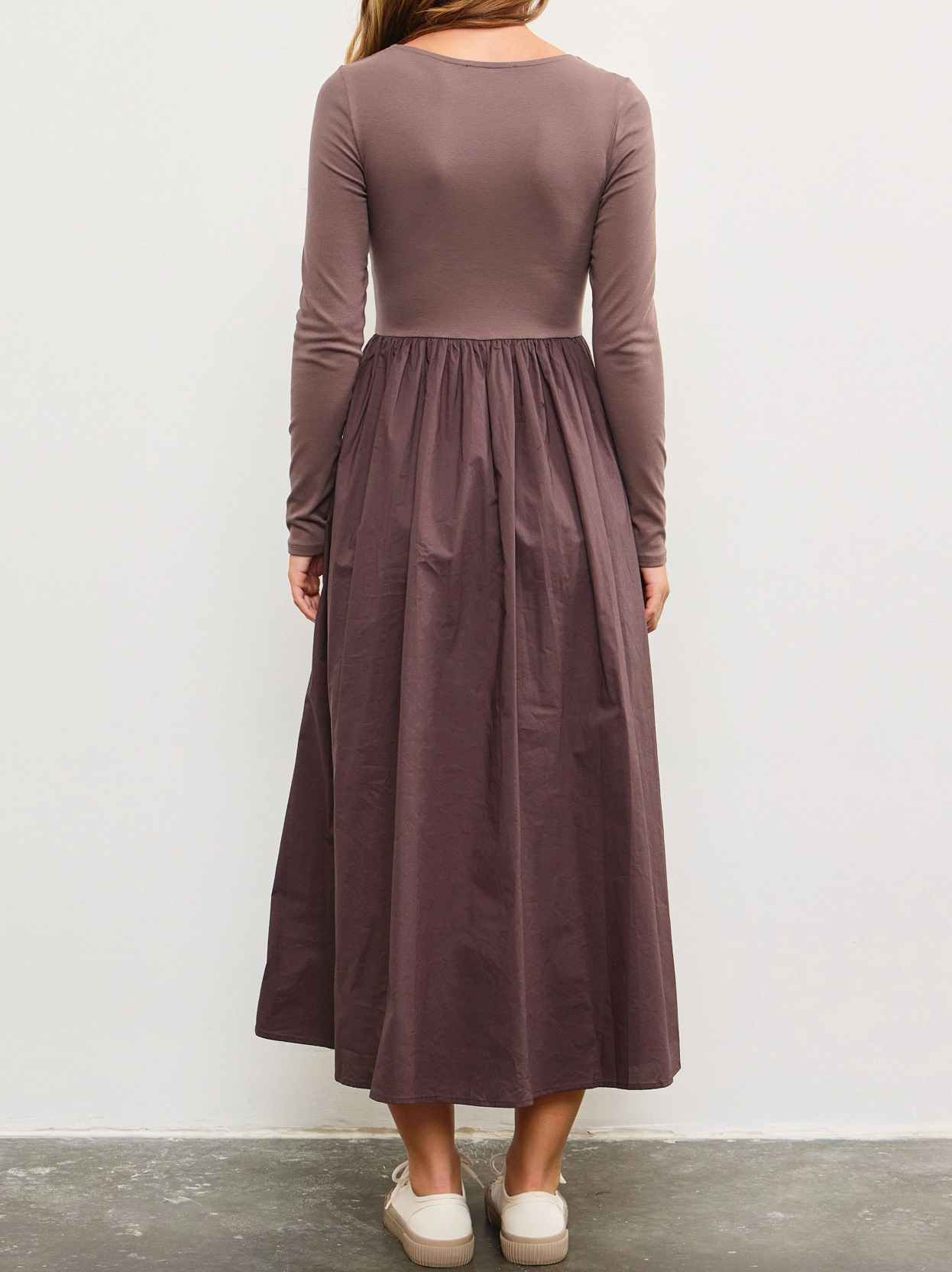 Sara Square Neck Dress