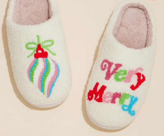 Christmas Ornament Slippers