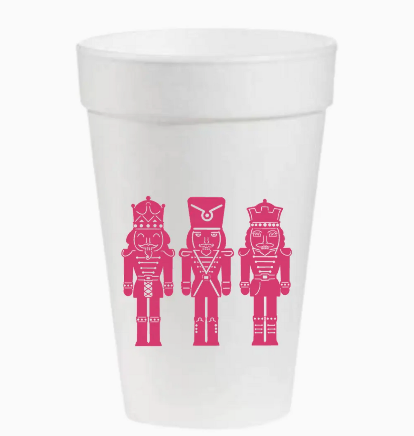 Nutcrackers Styrofoam Cups