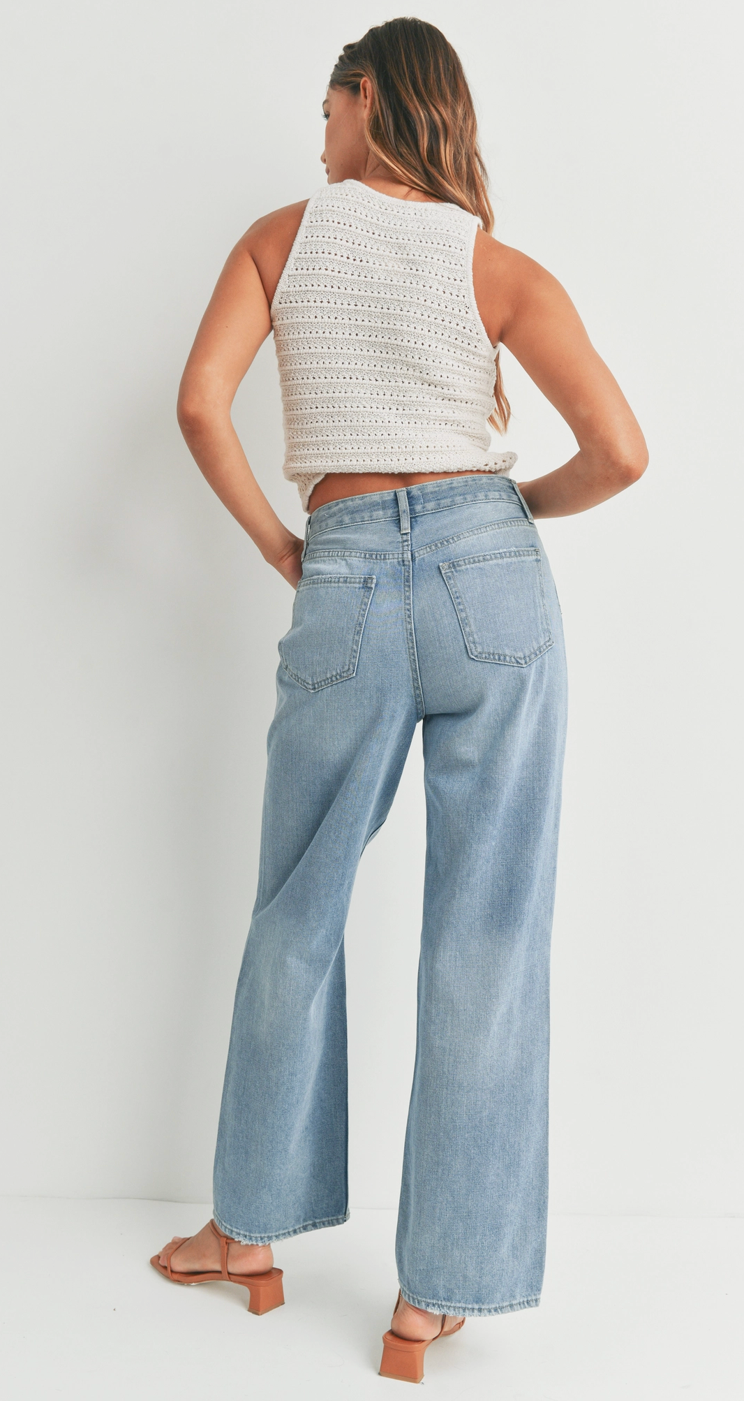 Minimal Distressed Denim