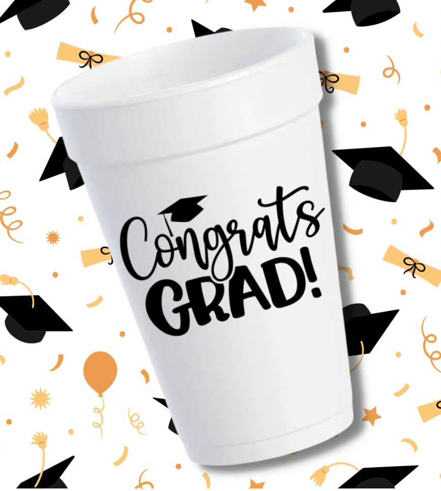 Congrats Grad Cups